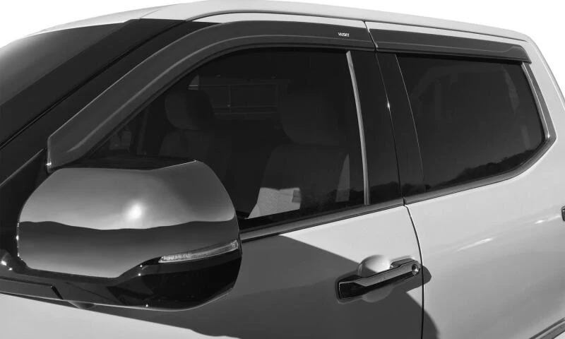 Husky Liners 99-16 Ford F-250/350/450/550 Super Duty Supercrew Ventvisor Low Profile (4pc) - Smoke - Image 4