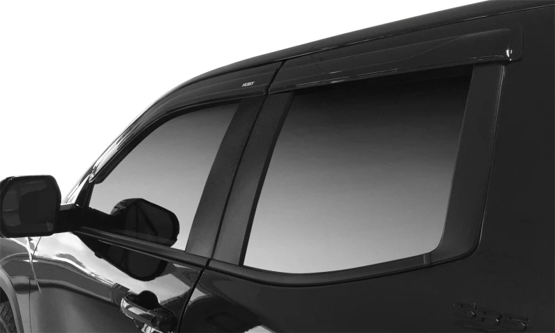 Husky Liners 99-16 Ford F-250/350/450/550 Super Duty Supercrew Ventvisor Low Profile (4pc) - Smoke - Image 5