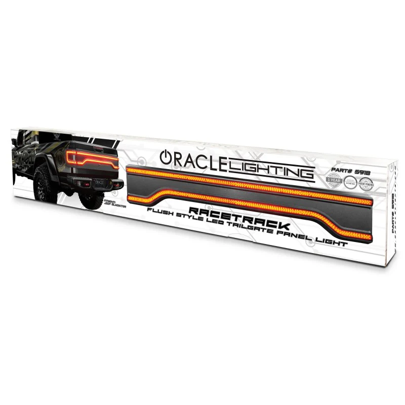 Oracle 20-23 Jeep Gladiator Racetrack Style LED Tail Gate Light - Tinted - Image 6