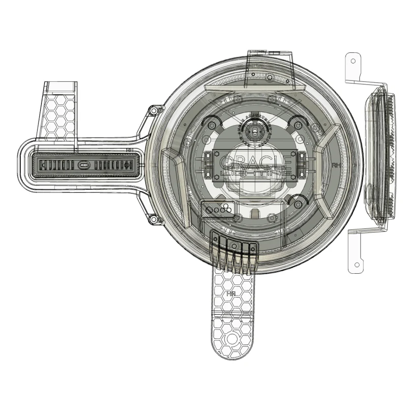 Oracle 2021+ Ford Bronco Oculus BI-LED Projector Headlights - Image 11