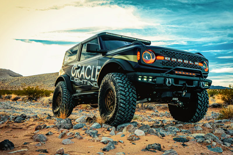 Oracle 2021+ Ford Bronco Oculus BI-LED Projector Headlights - Image 4
