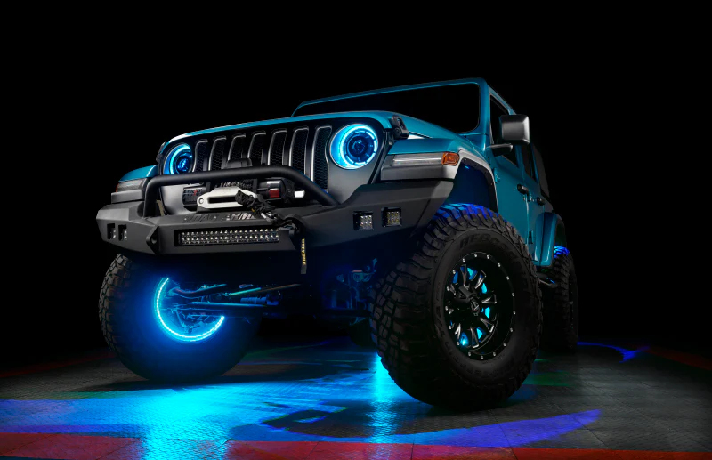 Oracle Bluetooth + RF Underbody Rock Light Kit - 8 PCS - ColorSHIFT - Image 14
