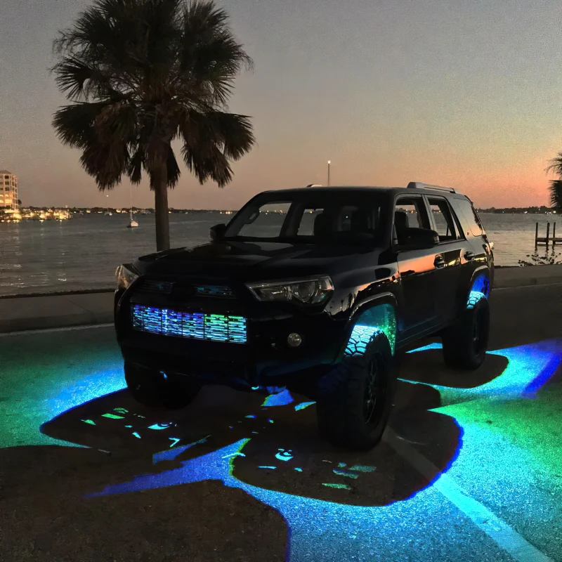 Oracle Bluetooth + RF Underbody Rock Light Kit - 8 PCS - ColorSHIFT - Image 16