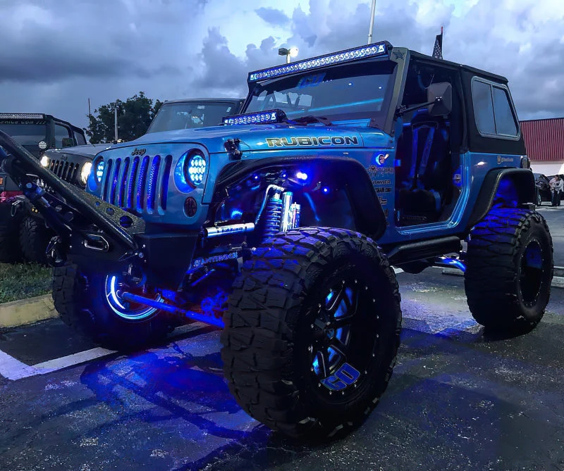 Oracle Bluetooth + RF Underbody Rock Light Kit - 8 PCS - ColorSHIFT - Image 25