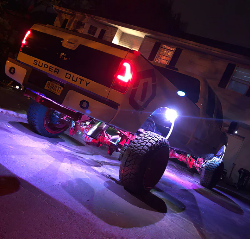 Oracle Bluetooth + RF Underbody Rock Light Kit - 8 PCS - ColorSHIFT - Image 26