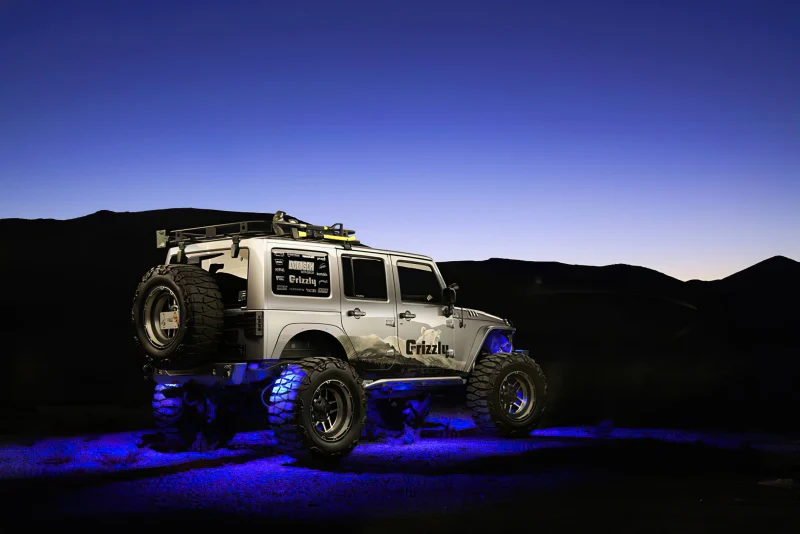 Oracle Bluetooth + RF Underbody Rock Light Kit - 8 PCS - ColorSHIFT - Image 27