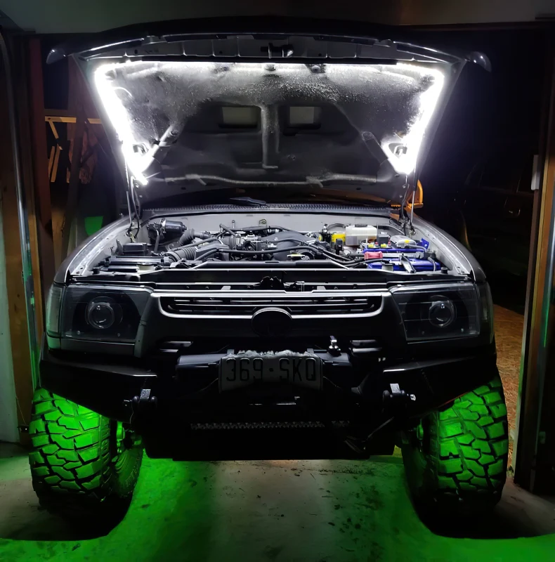 Oracle Bluetooth + RF Underbody Rock Light Kit - 8 PCS - ColorSHIFT - Image 33