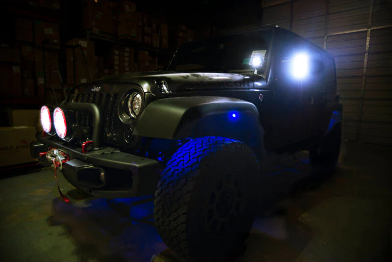 Oracle Bluetooth + RF Underbody Rock Light Kit - 8 PCS - ColorSHIFT - Image 36