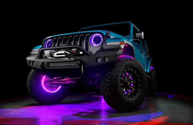 Oracle Bluetooth + RF Underbody Rock Light Kit - 8 PCS - ColorSHIFT - Image 4