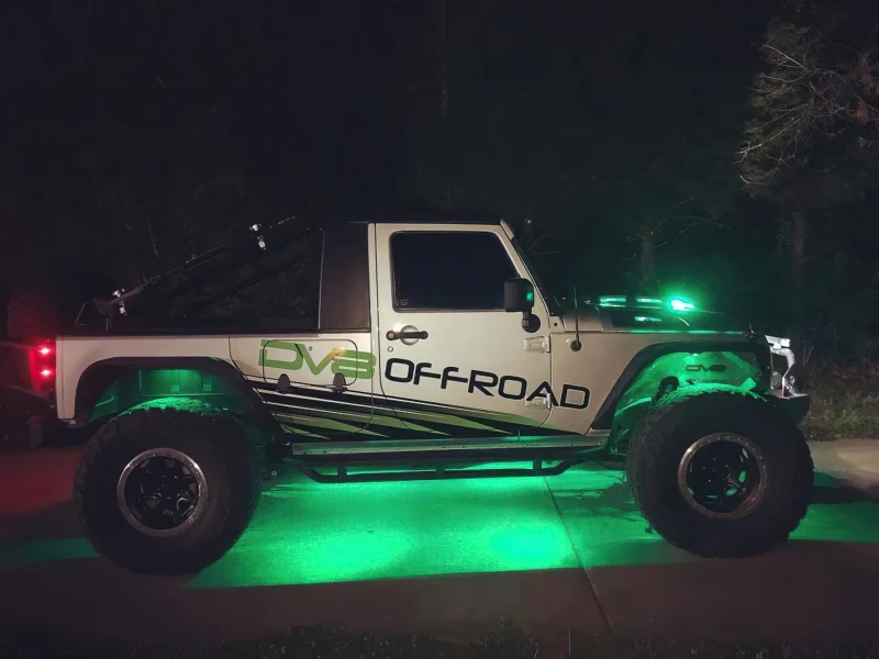 Oracle Bluetooth + RF Underbody Rock Light Kit - 8 PCS - ColorSHIFT - Image 41