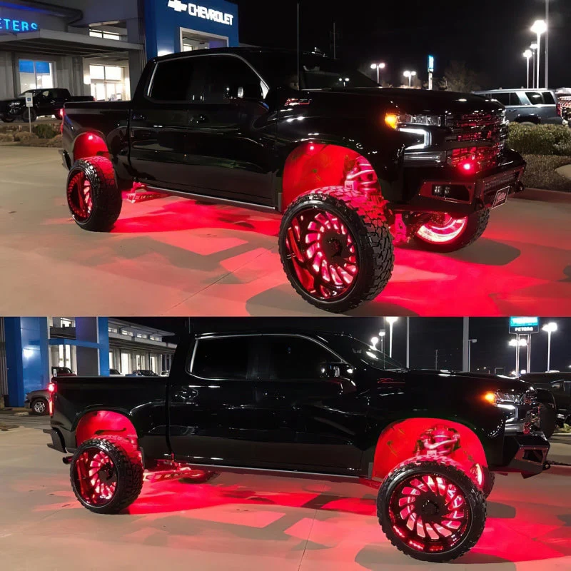 Oracle Bluetooth + RF Underbody Rock Light Kit - 8 PCS - ColorSHIFT - Image 42