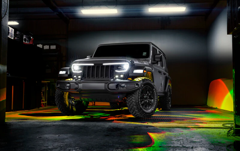Oracle Bluetooth + RF Underbody Rock Light Kit - 8 PCS - ColorSHIFT - Image 44