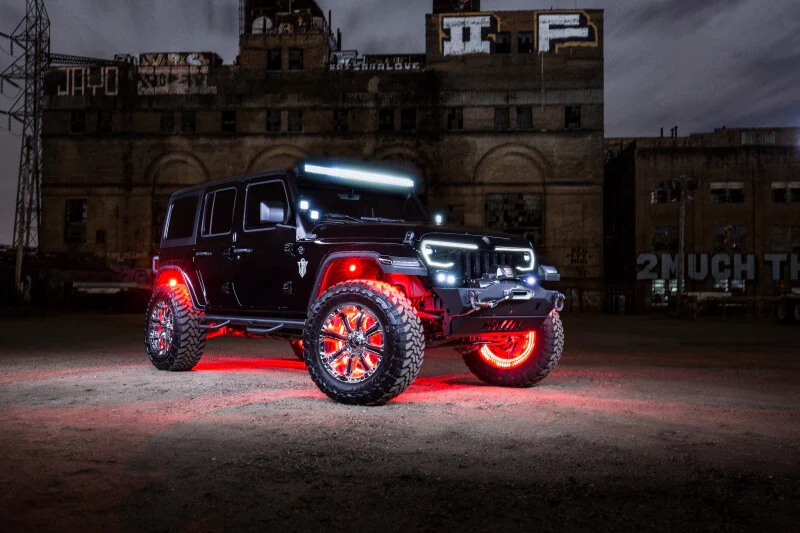 Oracle Bluetooth + RF Underbody Rock Light Kit - 8 PCS - ColorSHIFT - Image 58