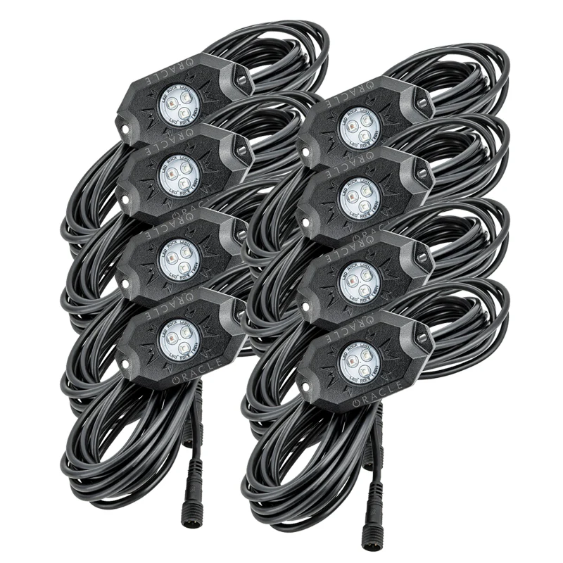 Oracle Bluetooth + RF Underbody Rock Light Kit - 8 PCS - ColorSHIFT - Image 75
