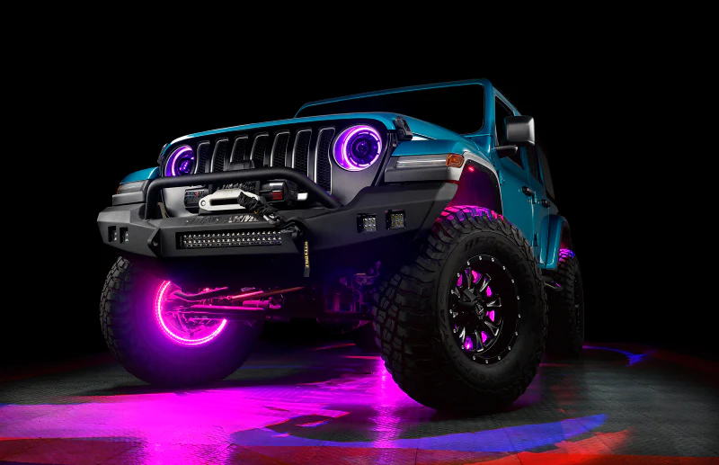 ORACLE Lighting LED Illuminated Wheel Rings - ColorSHIFT RGB+W - Image 6