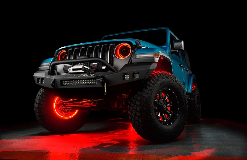 ORACLE Lighting LED Illuminated Wheel Rings - ColorSHIFT RGB+W - Image 9