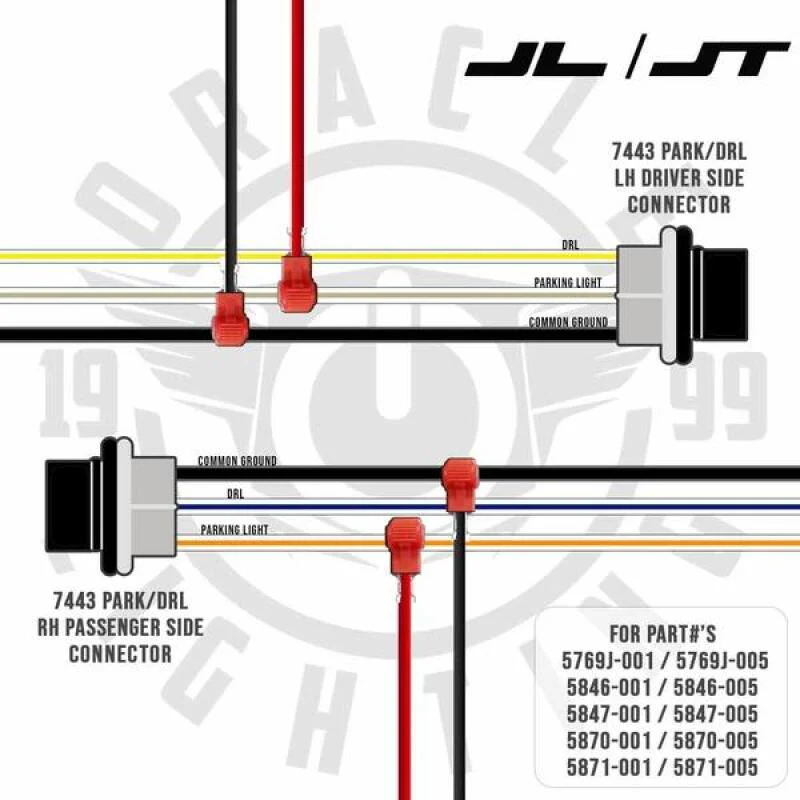 Oracle Pre-Runner Style LED Grille Kit for Jeep Wrangler JL - Amber - Image 12