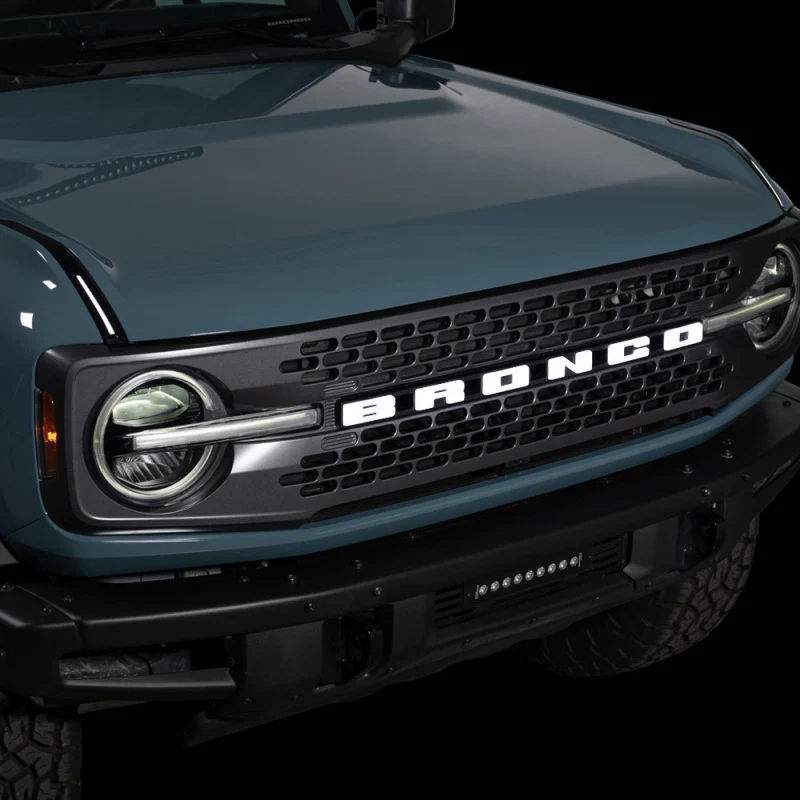 Putco 21-23 Ford Bronco Emblem (Does Not Fit Front Camera Models) - Image 6