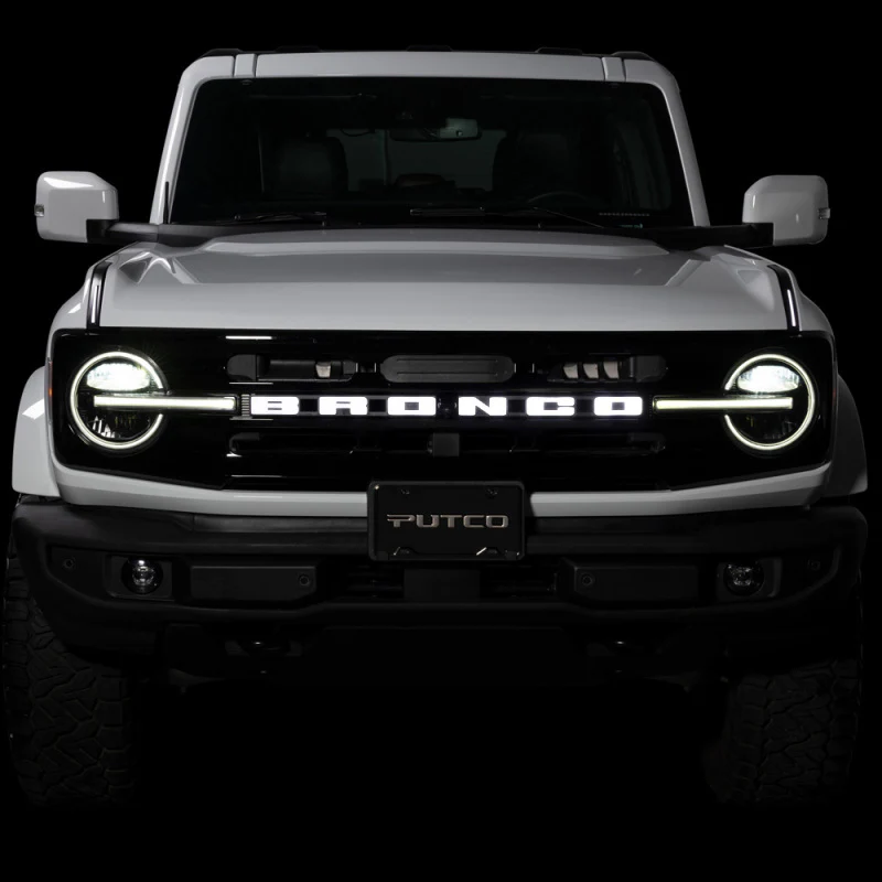 Putco Ford Bronco 21-23 Ford Bronco Emblem (Fits Models w/ Front Camera) - Image 9