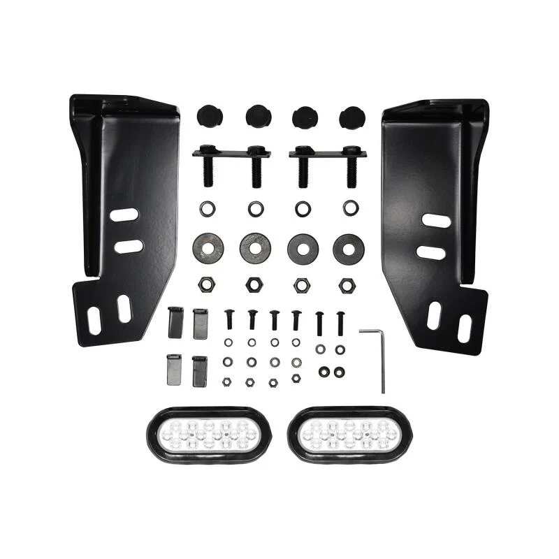 Westin 17-21 Ford F-250/350 HDX Bandit Rear Bumper - Black - Image 7
